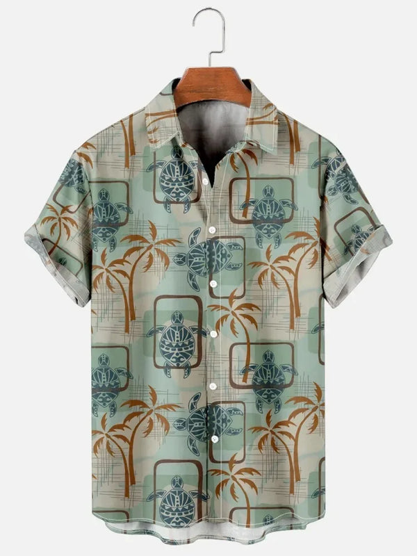 Heren Shirt | Elegant | Korte Mouw | Zomer