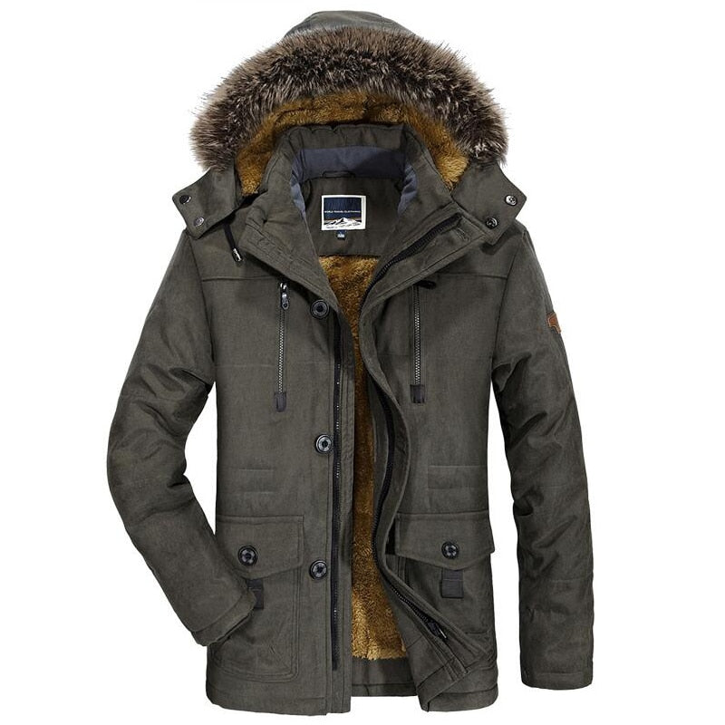 Premium gewatteerd Winterjas voor heren met capuchon en tijdloze warmte | Philip
