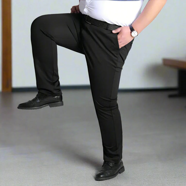 Heren Broeken | Zakelijk Casual | Elastisch & Ademend | Grote Maten & Comfort Fit