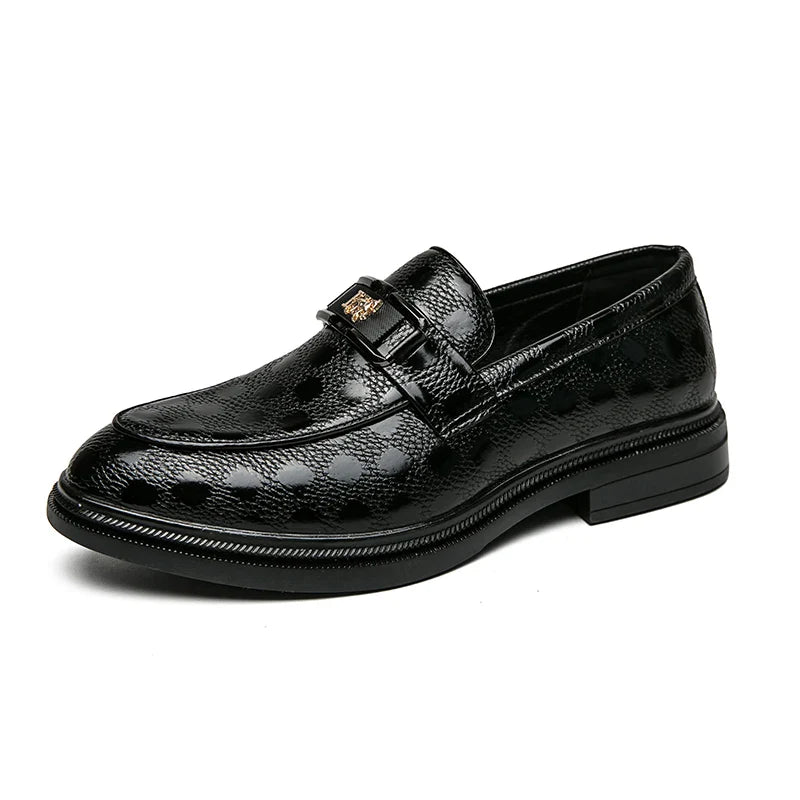 Heren Loafers | Dikke Zool | Goudleeuw Detail & Comfort | Vegan Leder