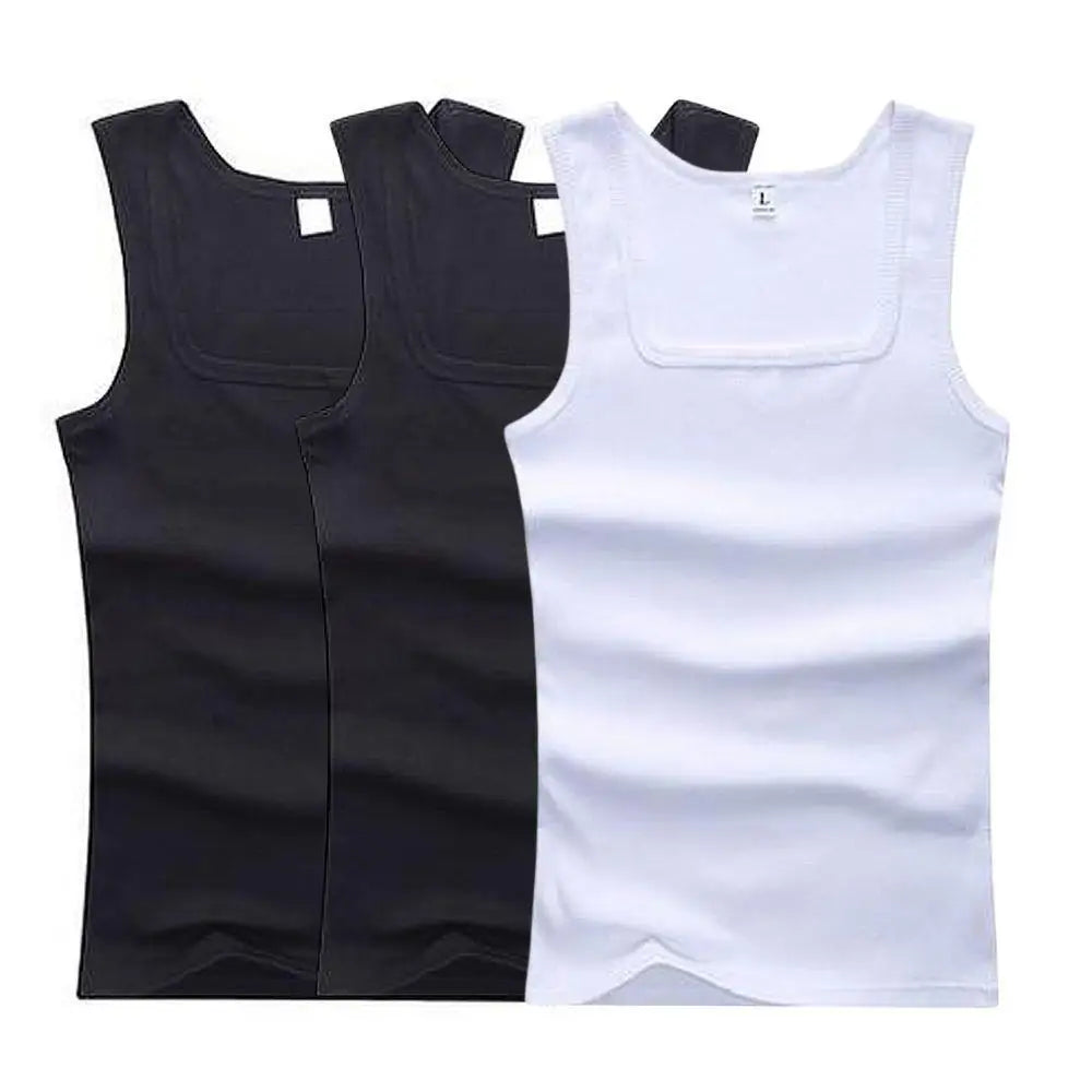 Heren Tanktop | Onderhemd | Aansluitende Pasvorm | Vrije Tijd