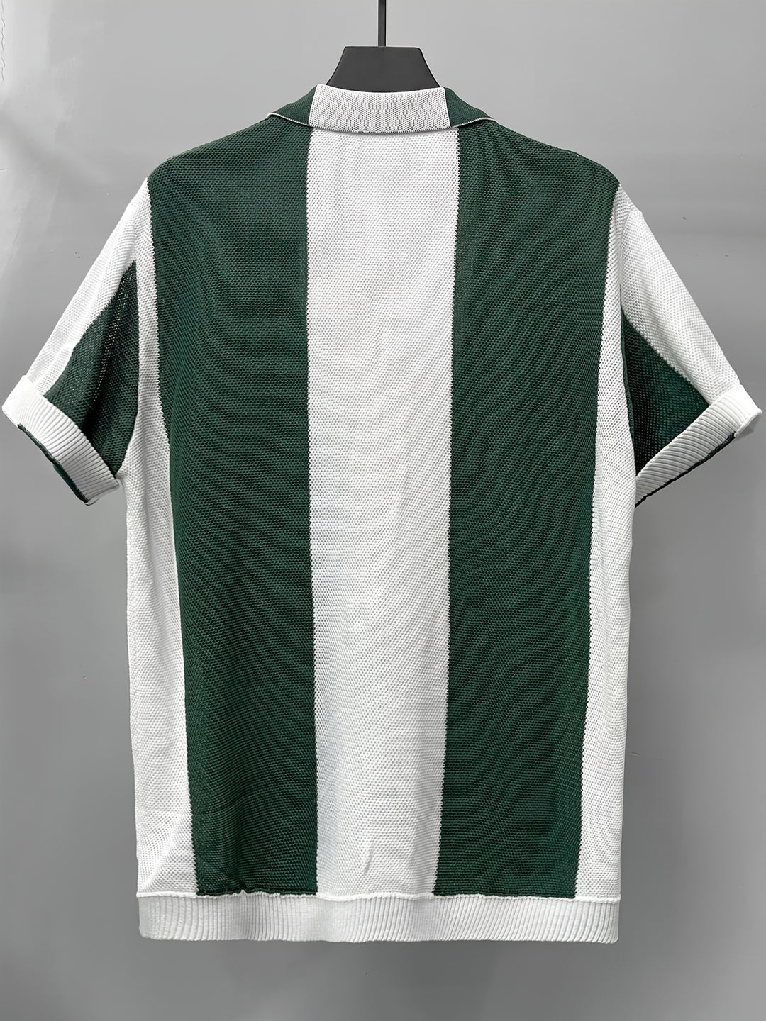 Heren Shirt | Gestreept & Gebreid | Kleurblokken | Reverskraag & Ribboord | Zomer Casual