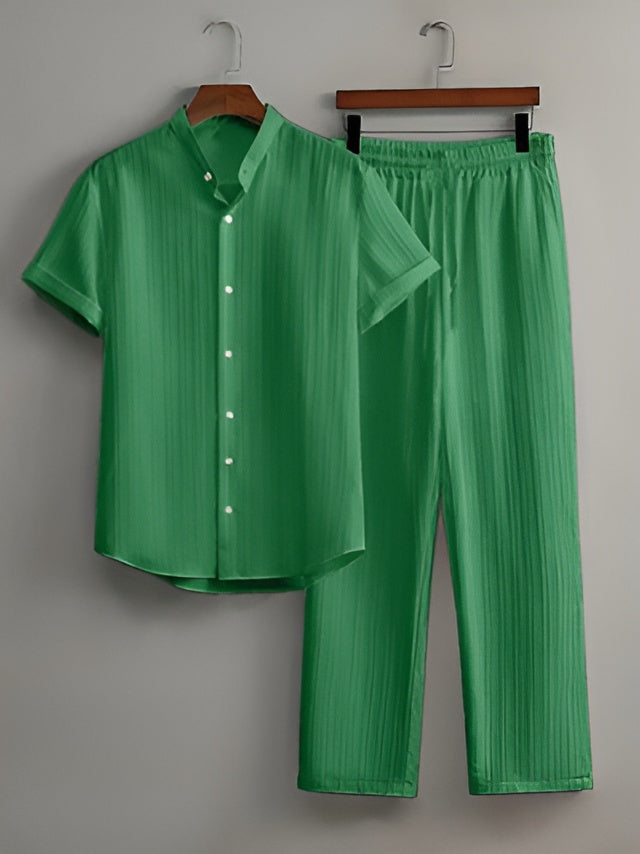 Heren Set | Zomer & Casual | Comfortabele Pasvorm | Modieus Design