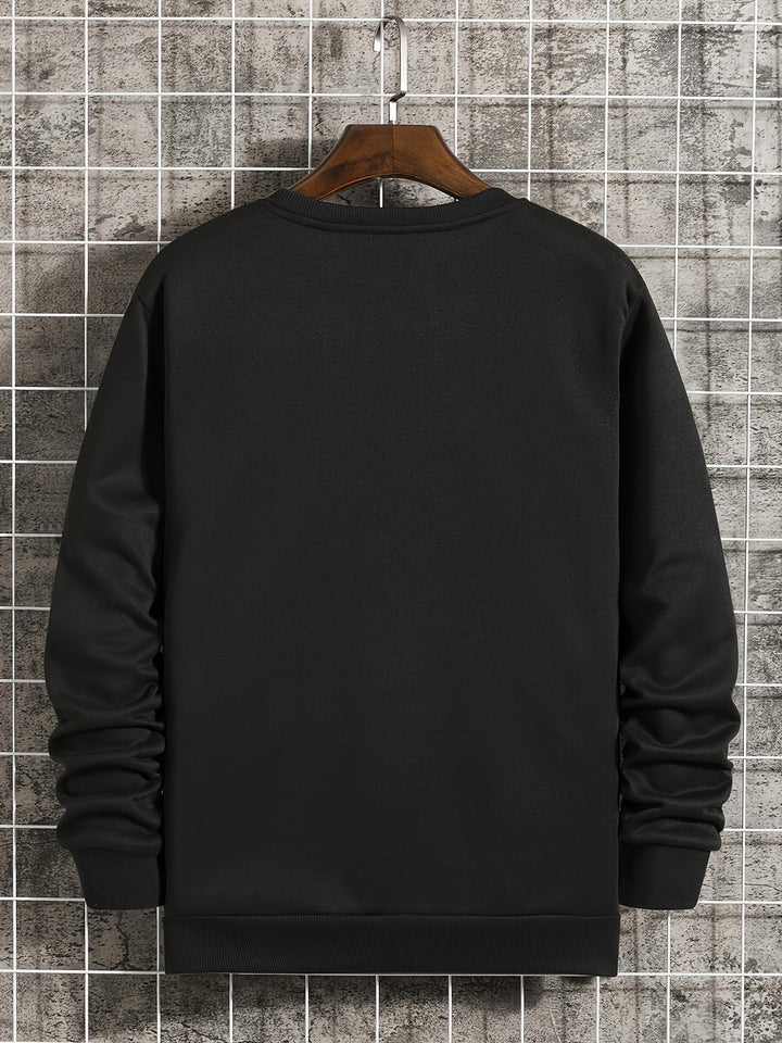 Heren Sweatshirt | Klassiek & Comfortabel | Ronde Hals | Herfst/Winter