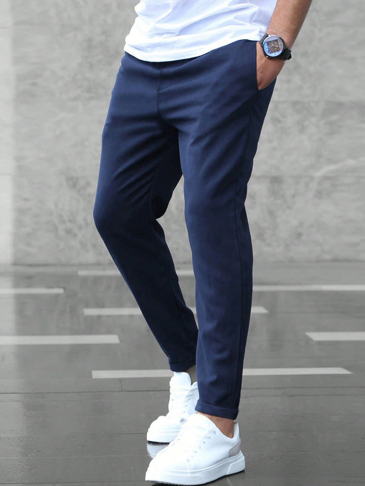 Heren Broek | Tapered | Trekkoord | Zomer