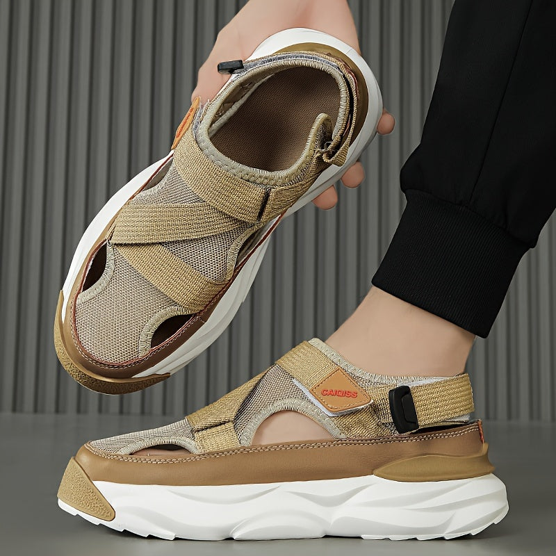 Heren Wandelsandalen | Dikke Zool & Antislip | Comfortabel & Stijlvol | Voor Strand & Buiten