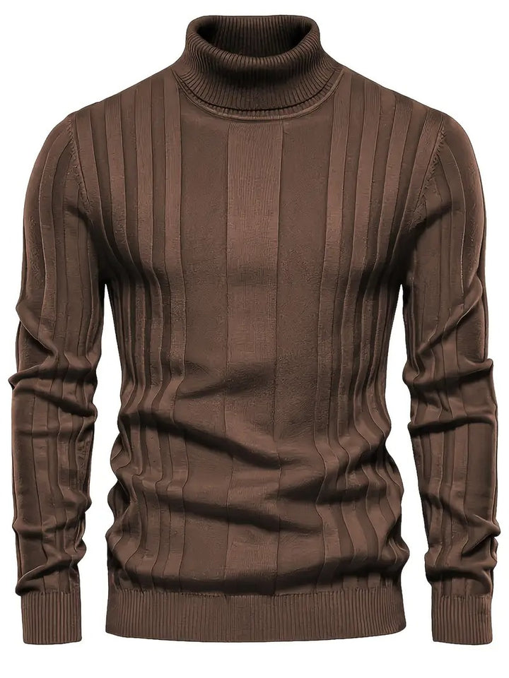 Coltrui Heren | Hoge Hals | Comfort Fit | Gebreide Truien heren