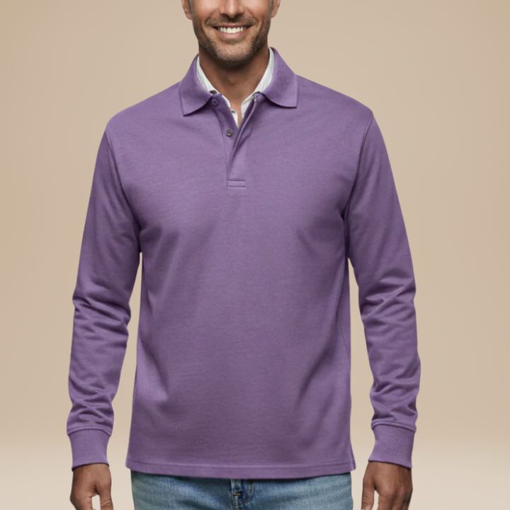 Polo Heren | Lange Mouwen | Klassiek & Comfortabel