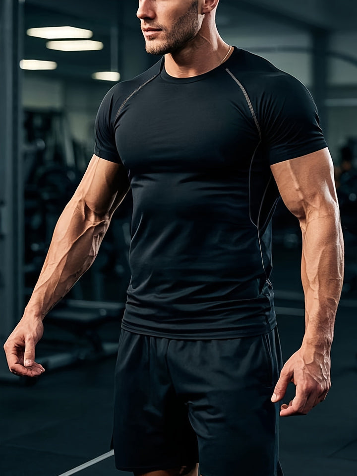 Heren Compressieshort | Snel Droog & Ademend | Strakke Pasvorm voor Sport & Training