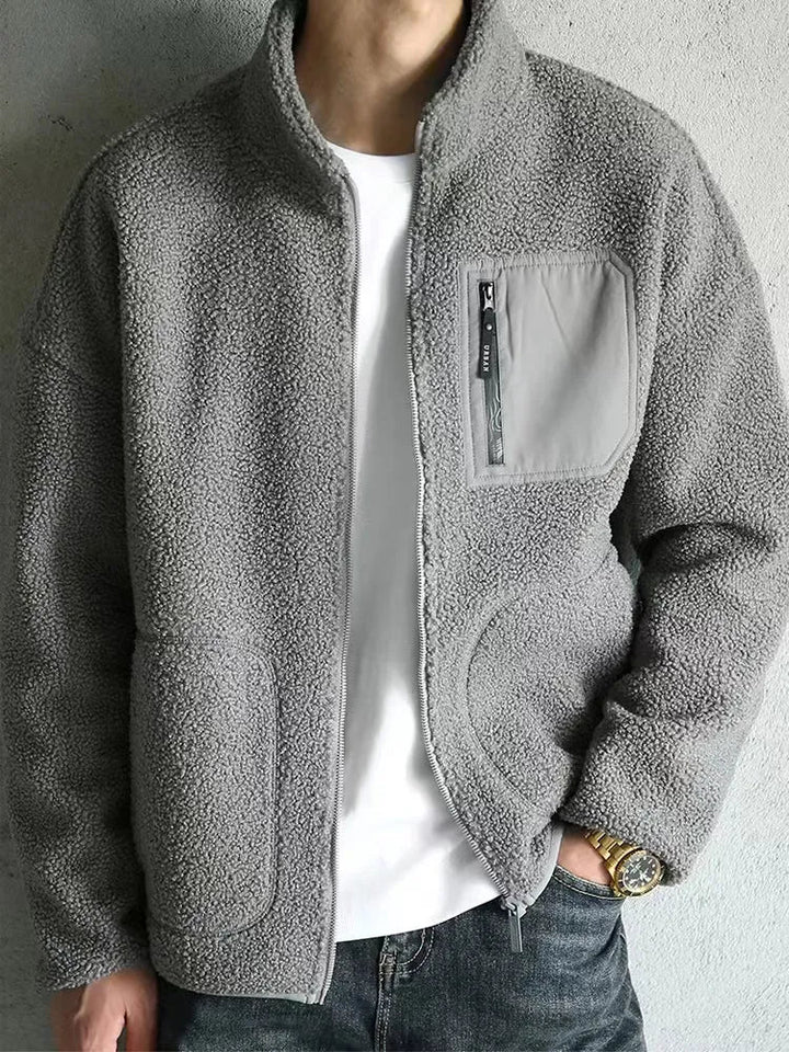 Warme en stijlvolle winter fleece jas met ultiem comfort en elegantie | Mano