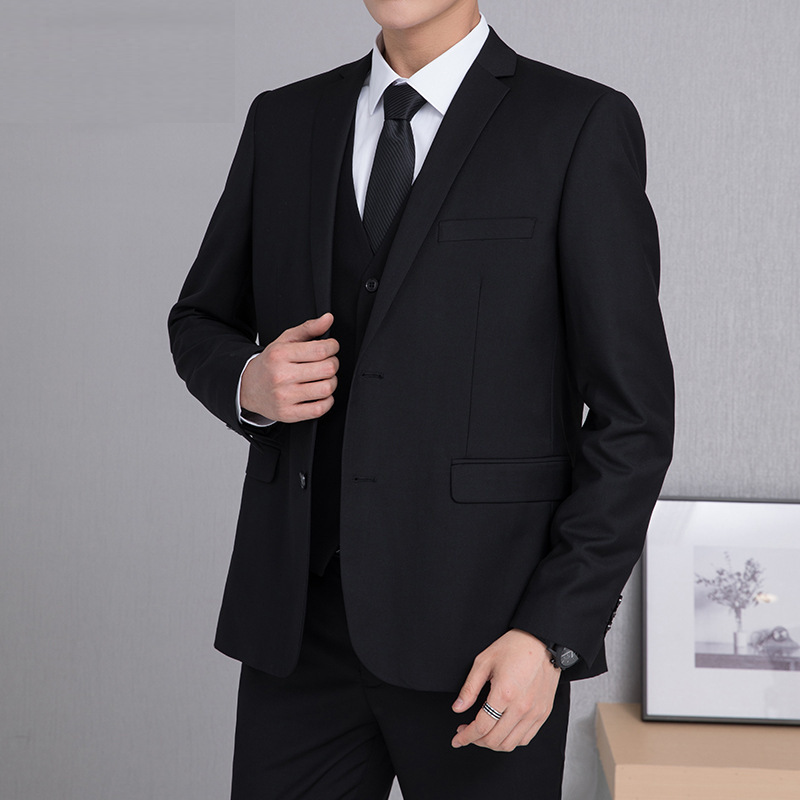 Heren Set | Elegant Slimfit | Klassiek Met Knoopjes | Lente