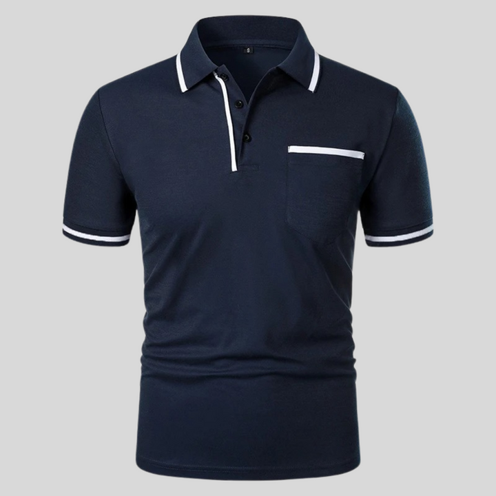 Heren Polo | Elegant | Met Borstzak | Zomer