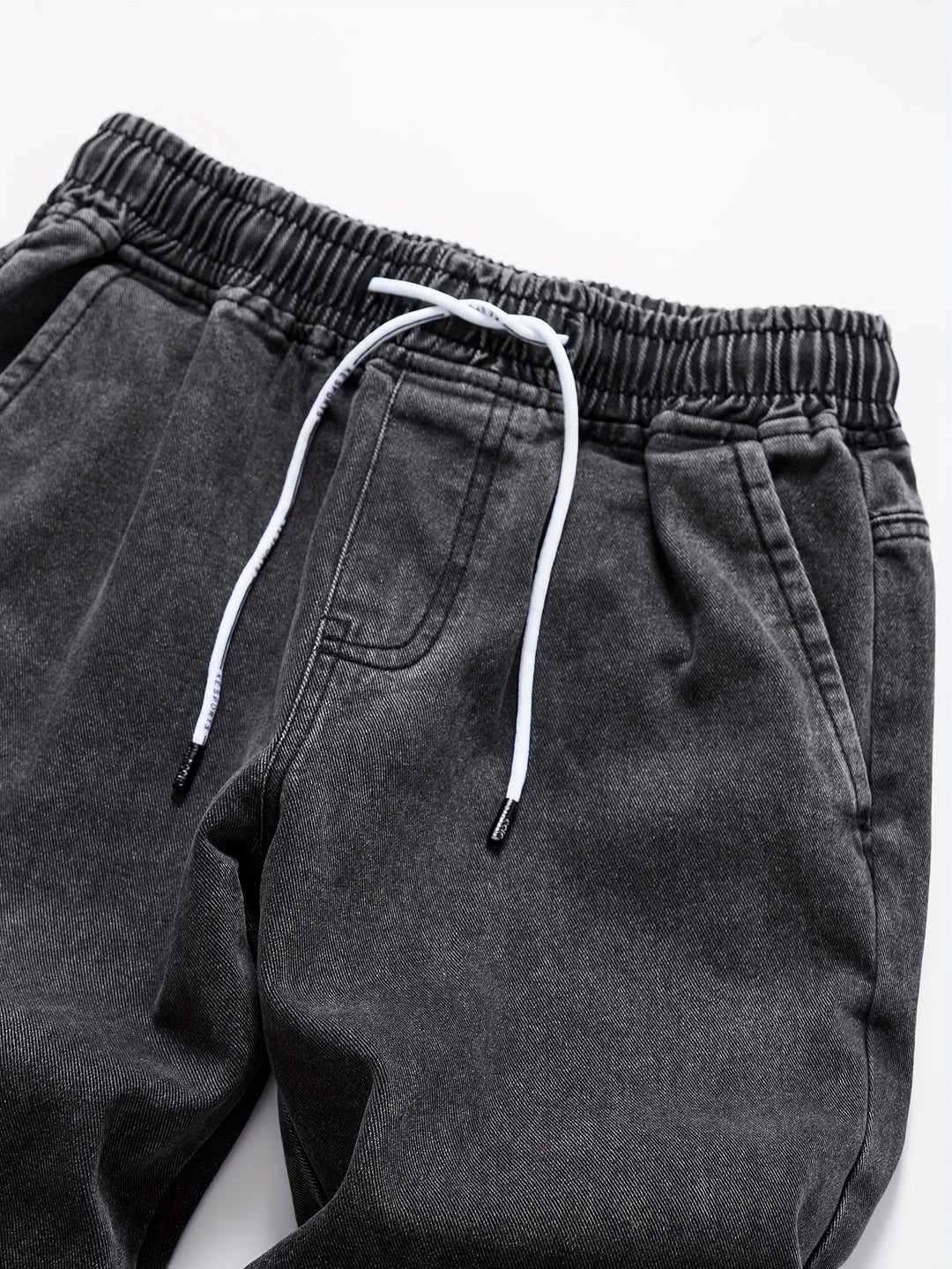 Heren Jeans | Trekkoordsluiting | Casual & Komfortabel | Buitenactiviteiten | Denim