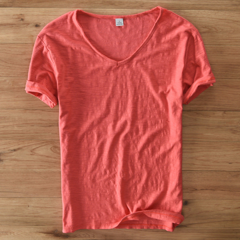 Heren T-shirt | Zacht & Verfijnd | Comfortabele Stof & Stijlvolle Halslijn | Voor Elke Dag