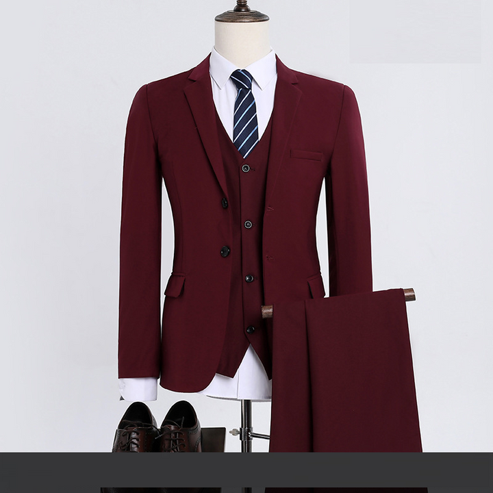 Heren Set | Getailleerd Elegant | Met Knoopjes | Lente
