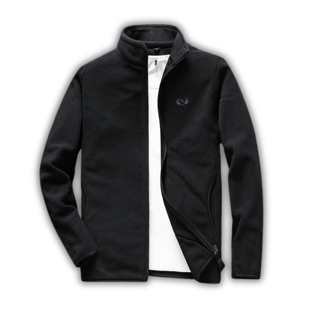 Premium fleece windjack voor heren met moderne stijl en comfortabele pasvorm | Benjamin