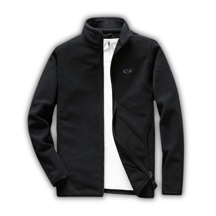 Premium fleece windjack voor heren met moderne stijl en comfortabele pasvorm | Benjamin