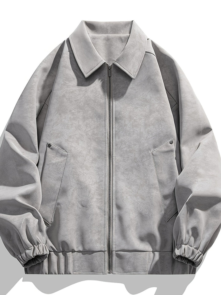 Heren Jas | Vintage | Met Rits | Zomer