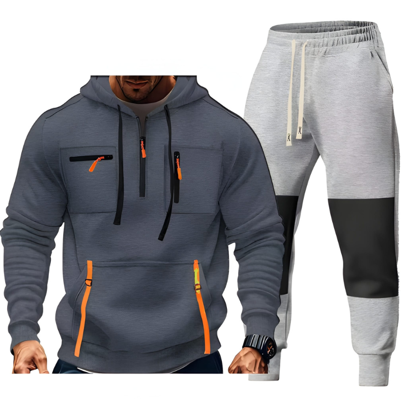Heren Set | Sportieve Hoodie & Joggingbroek | Functionele Kleding | Comfortabel & Modern
