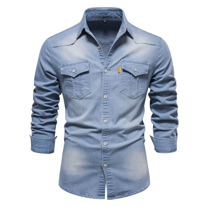 Heren Shirt | Slimfit | Lange Mouw |  Lange mouwen