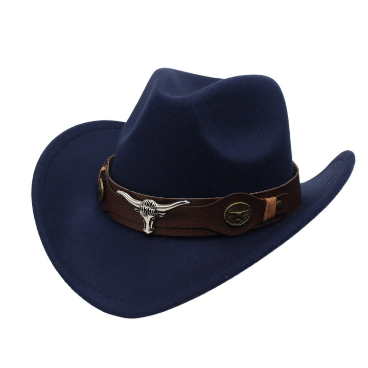 Cowboy Hoed | Klassiek Model | Vegan Leer & Gevlochten Kinband | Verstelbaar Design