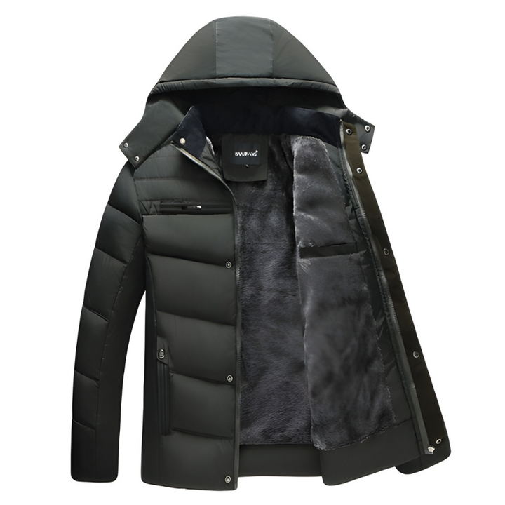 Winterjas Heren | Met Capuchon | Warme & Dikke Voering