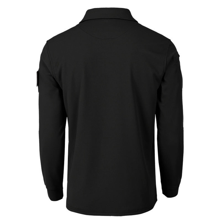 Heren Polo Shirt | Lange Mouw | Ademend Sportkleding