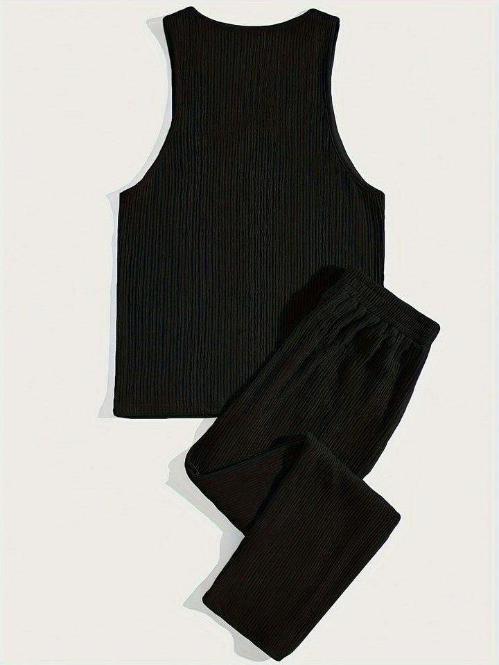 Herenset | Comfortabele Tanktop & Broek | Casual Zomermode