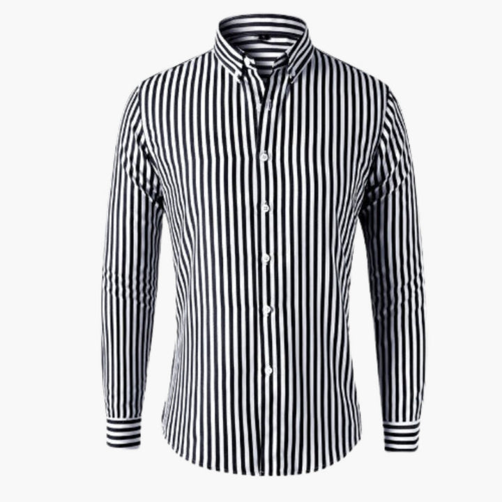 Heren Shirt | Slimfit | Lange Mouw | Zomer