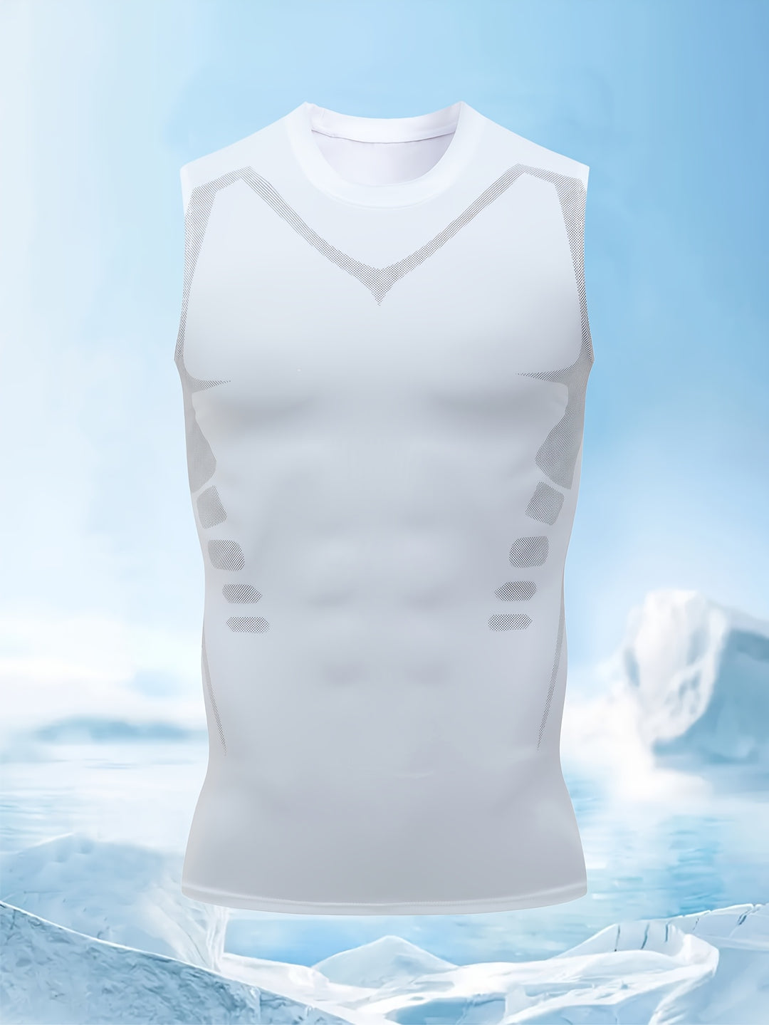 Heren Top | Slimfit | Mouwloos | Zomer