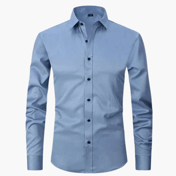 Heren Shirt | Slimfit | Lange Mouw | Zomer