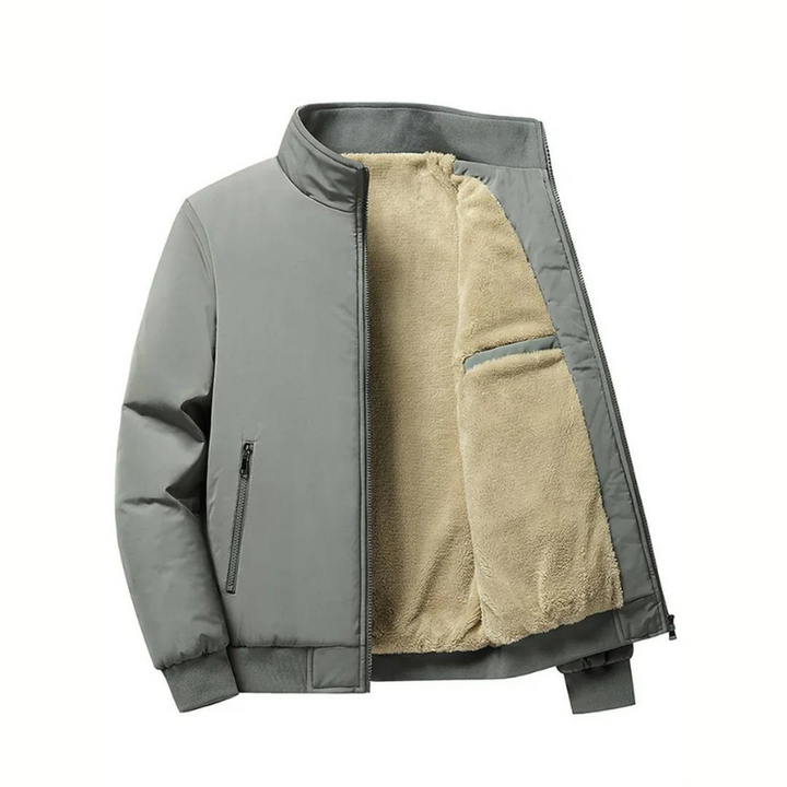 Winterjas Heren | Warme Bomberjas | Opstaande Kraag | Casual Stijl