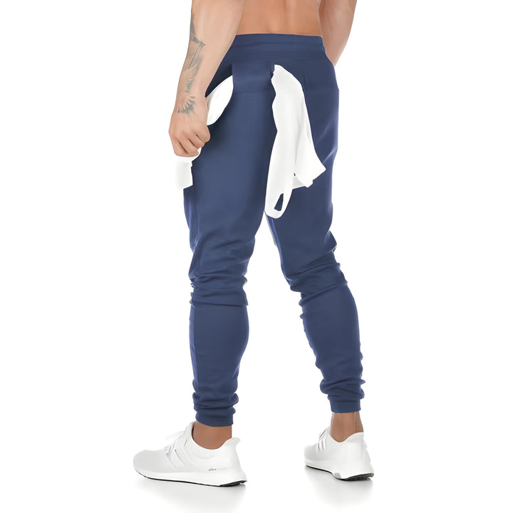 Heren Joggingbroek | Lichtgewicht & Ademend | Met Ritszakken & Trekkoord