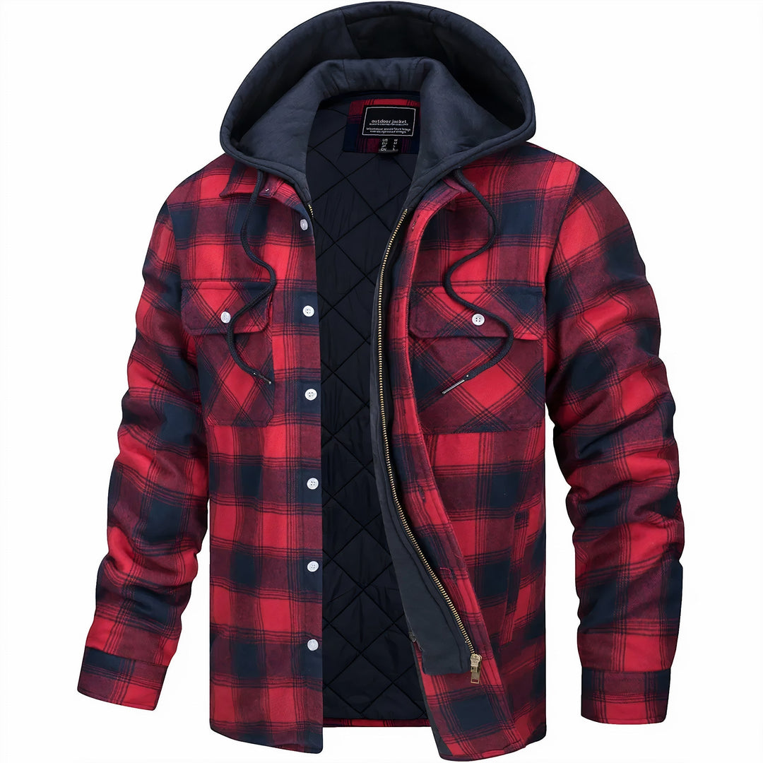 Klassieke Hoodie Jacket met functionele zakken voor moeiteloze stijl en comfort | Jesse