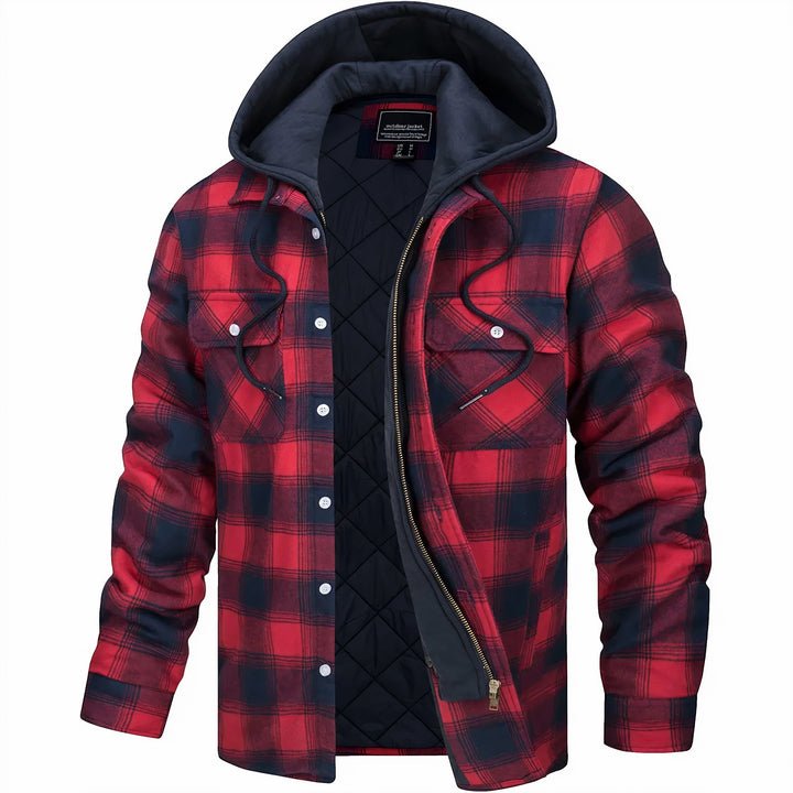 Klassieke Hoodie Jacket met functionele zakken voor moeiteloze stijl en comfort | Jesse