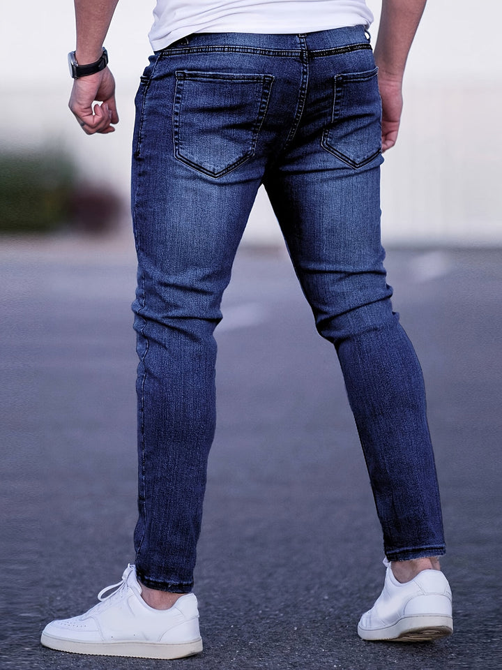 Heren Skinny Fit Jeans | Medium stretch en comfort | Veelzijdig denim