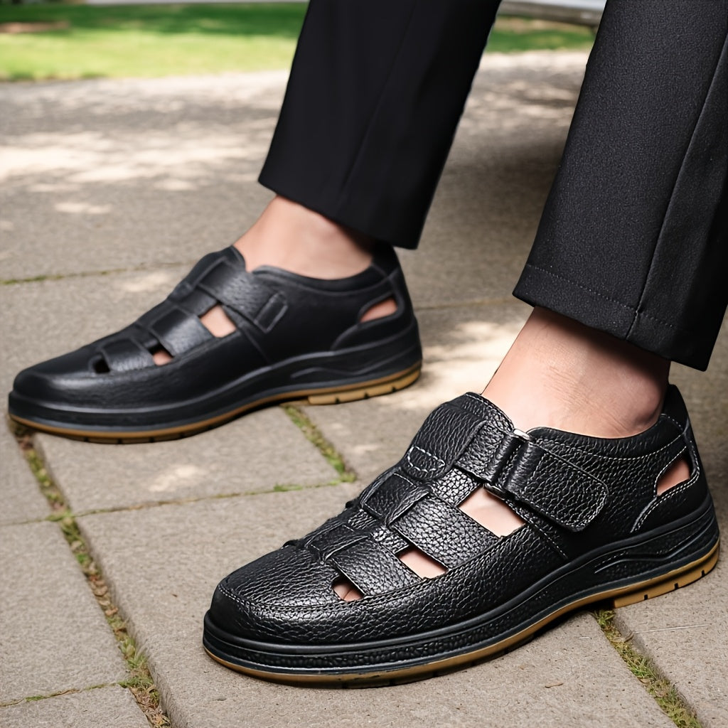 Heren Sandalen | Ademend & Antigeur | Comfortabel & Duurzaam | Runderleer Bovenwerk