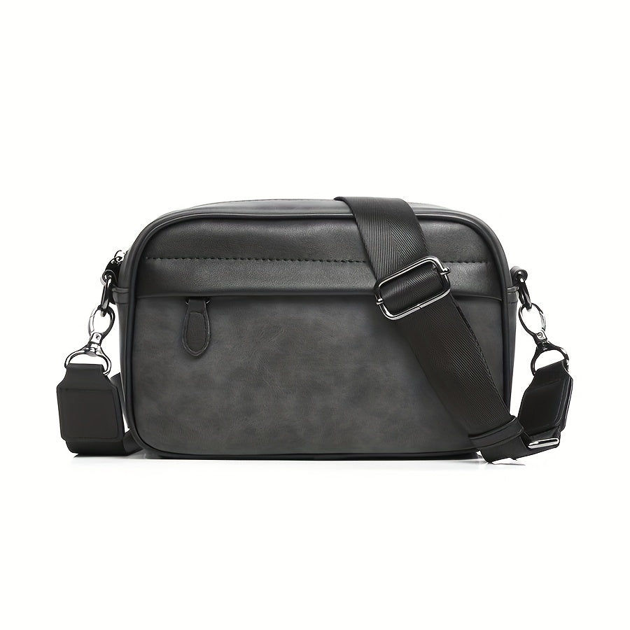 Heren Crossbodytas | Retro & Minimalistisch Design | Voor Dagelijks Gebruik | Grijs