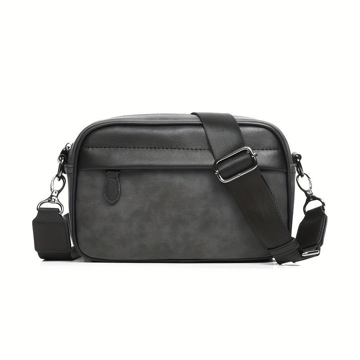Heren Crossbodytas | Retro & Minimalistisch Design | Voor Dagelijks Gebruik | Grijs