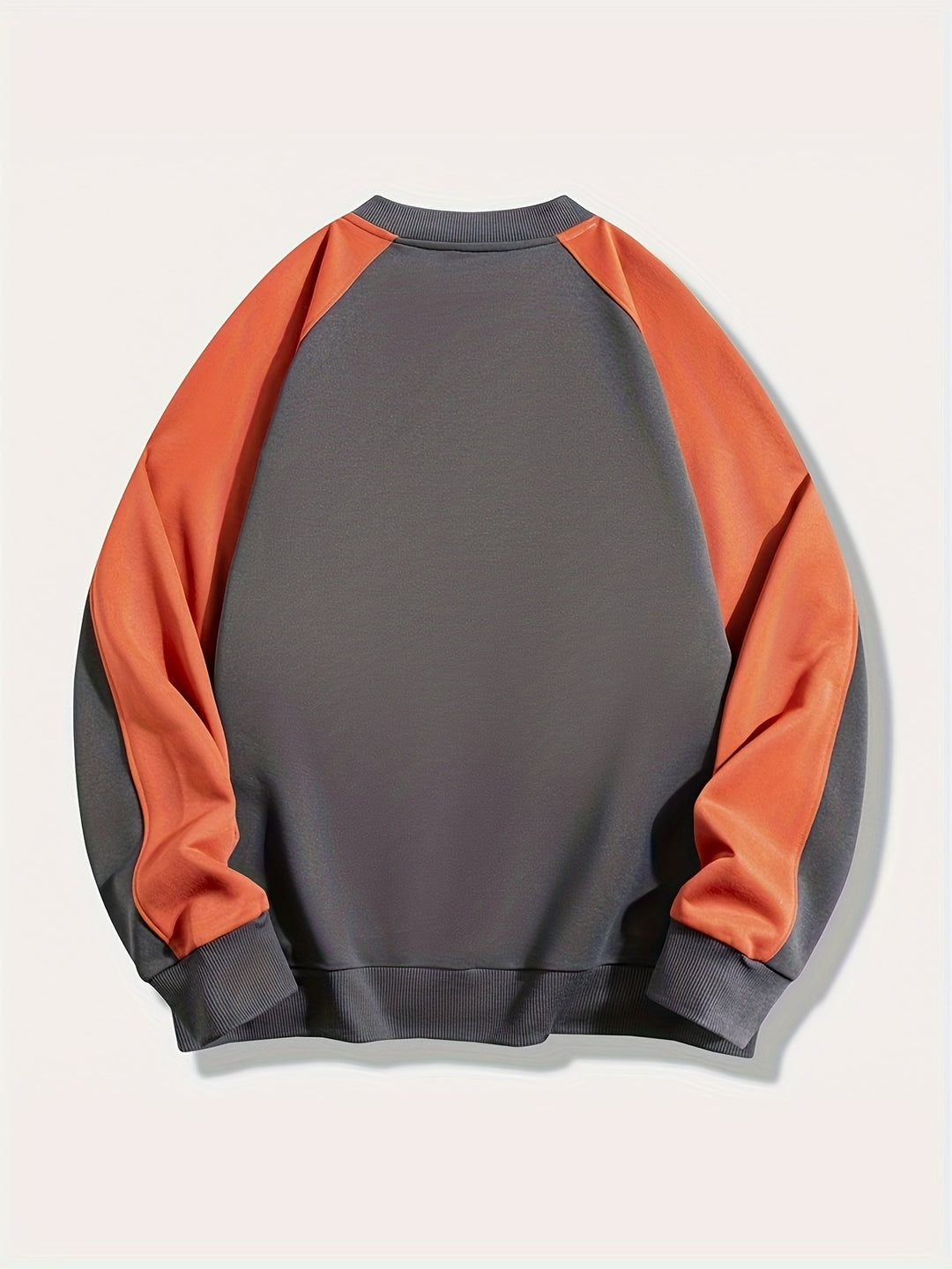 Heren Sweatshirt | Modern & Veelzijdig | Kleurblok Ontwerp | Klassieke Ronde Hals