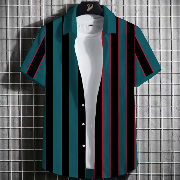 Heren Shirt | Vintage | Met Knoopjes | Zomer