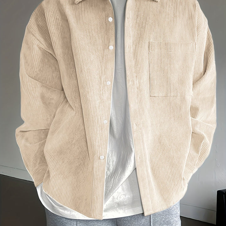 Heren Shirt | Oversized | Lange Mouw | Zomer