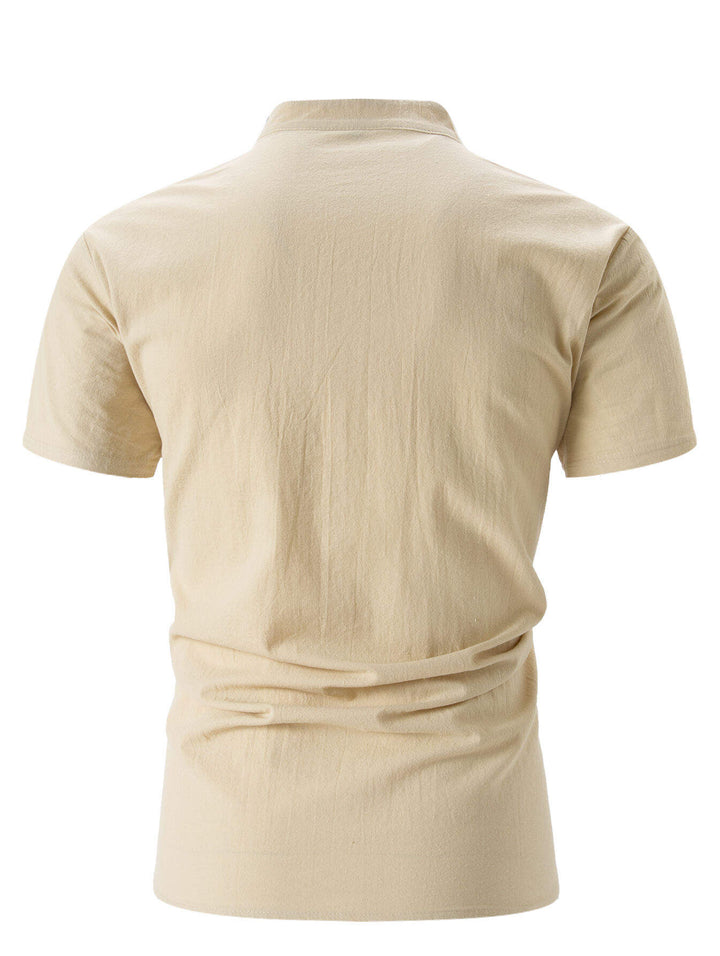 Heren Shirt | Straight Elegant | Korte Mouw | Zomer