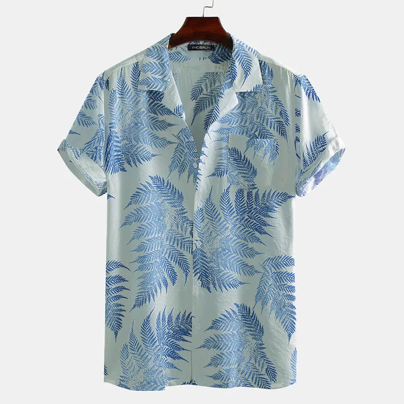 Heren Shirt | Retro | Tropisch | Korte Mouw | Zomer