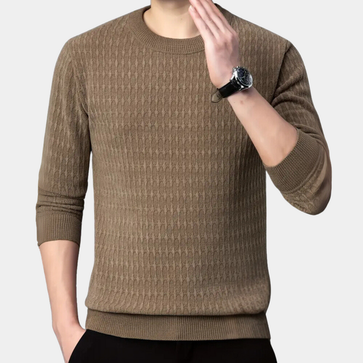Veelzijdige en unieke heren trui met modern ontwerp en trendy stijl | Daan