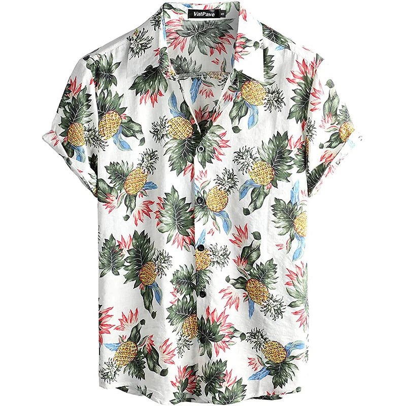 Heren Shirt | Retro | Met Knoopjes | Zomer
