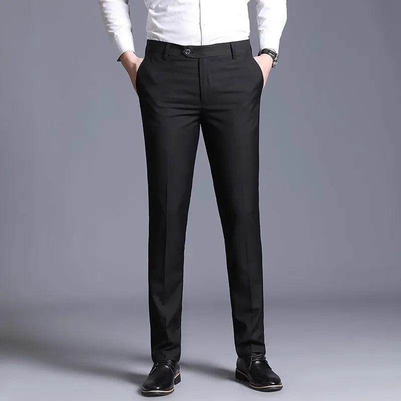Heren Werkbroek | Slim Fit | Strijkvrij & Zakelijk | Modern Design
