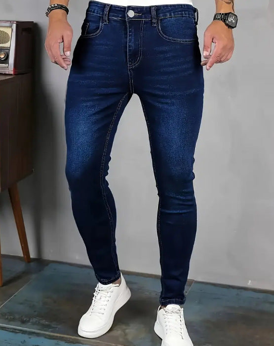 Heren Skinny jeans | Stretch Denim | Mid-Waist | Casual en stijlvol