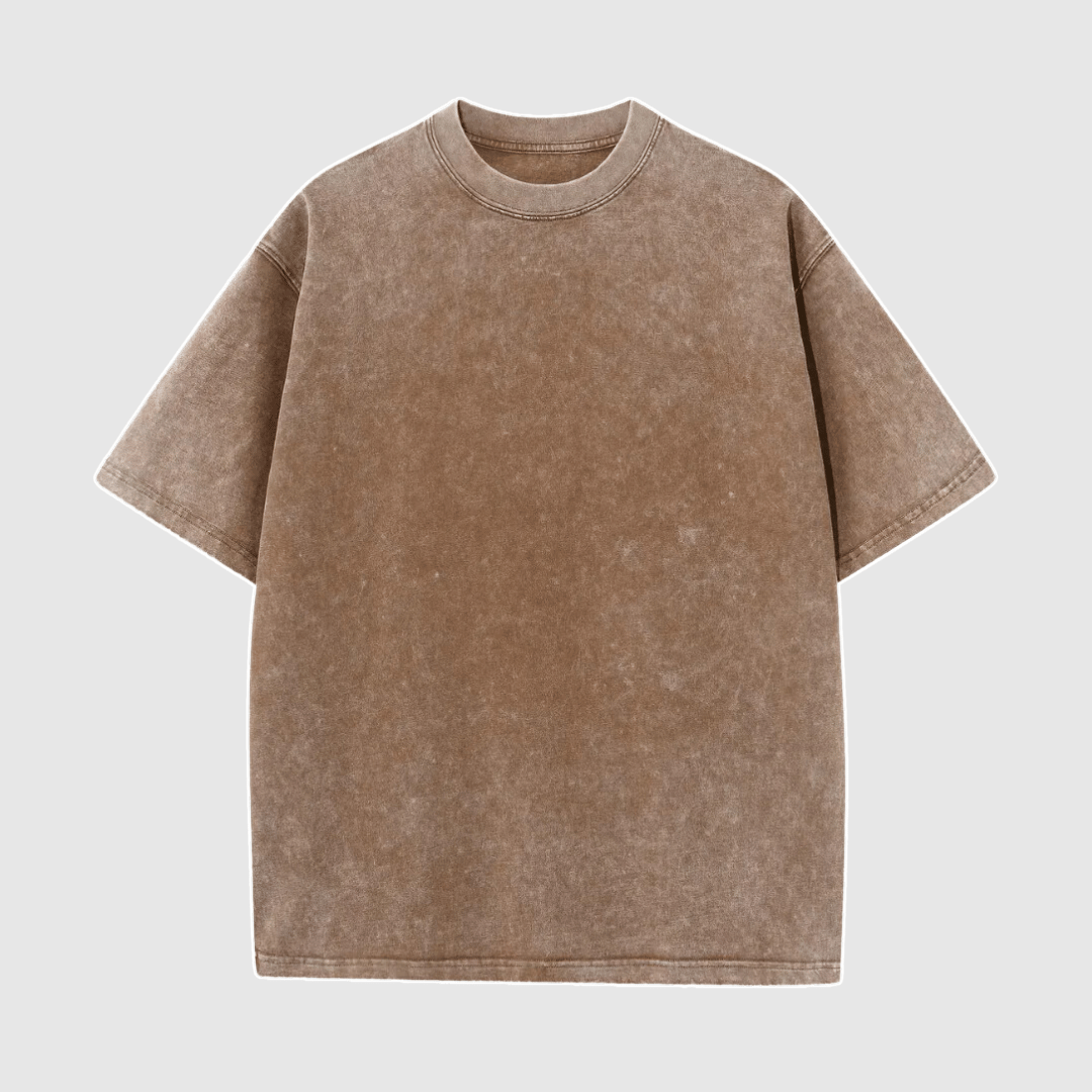 Heren T-Shirt | Oversized | Vintage Look | Zomer