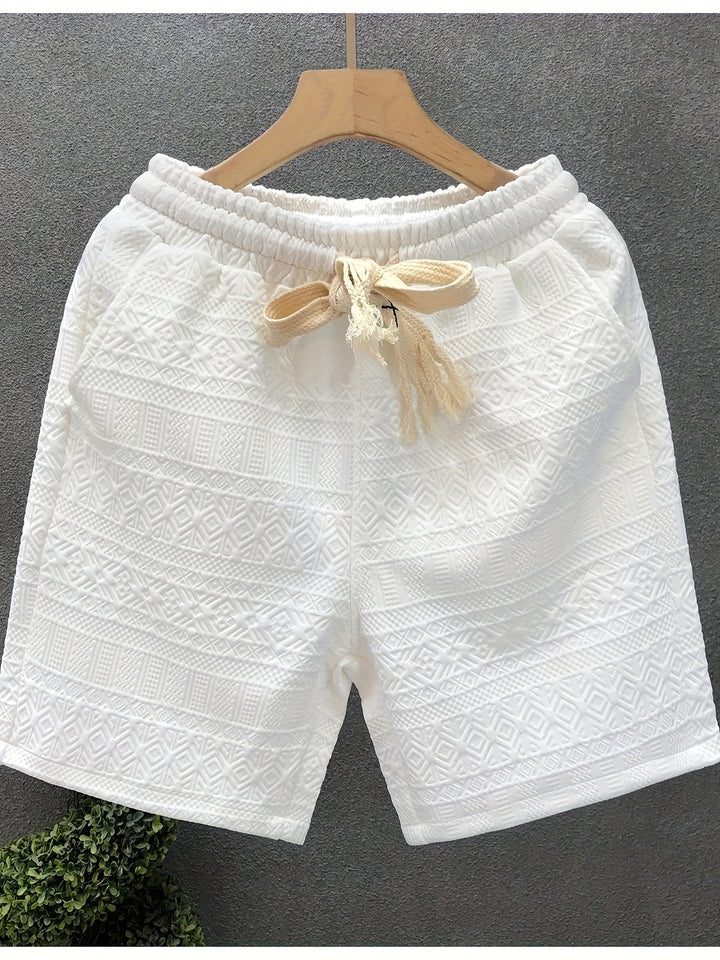 Heren Shorts | Casual met Trekkoord | Ademend & Lichtgewicht | Perfect voor Zomer & Wandelen